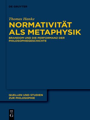 cover image of Normativität als Metaphysik